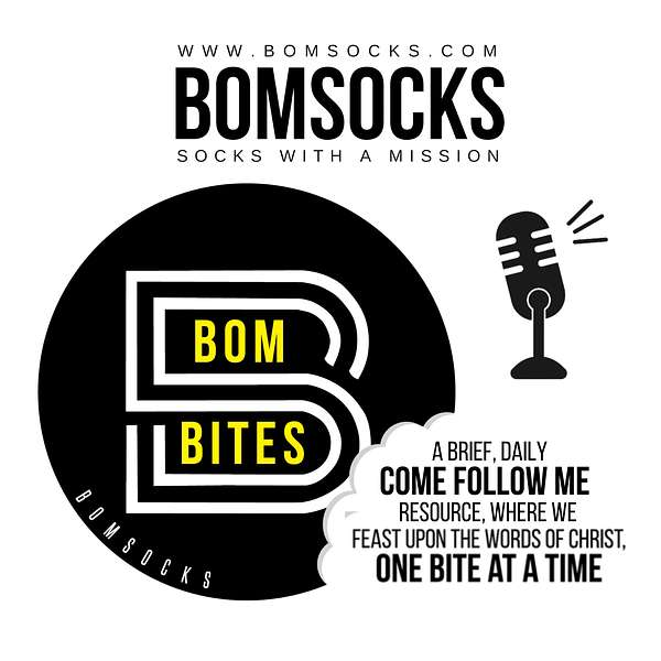 The BOM-BITES Come Follow Me Podcast Podcast Artwork Image