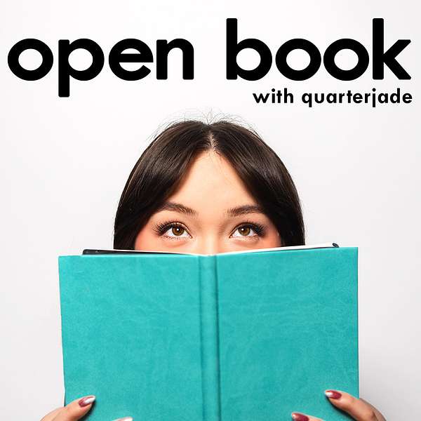 open book with quarterjade Podcast Artwork Image