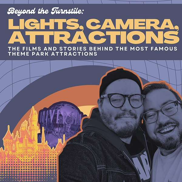 Lights, Camera, Attractions Podcast Artwork Image