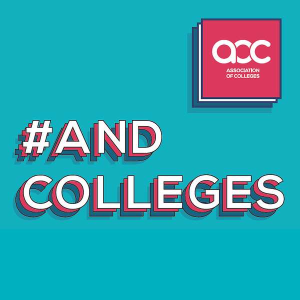 #AndColleges Podcast Artwork Image