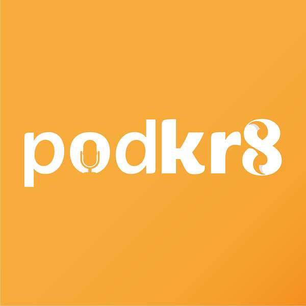 PODKR8 over krachtig leiderschap Podcast Artwork Image