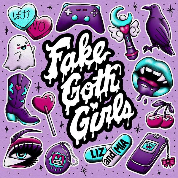 Fake Goth Girls Podcast Artwork Image