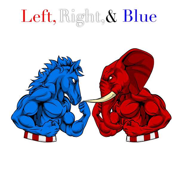 Left, Right, & Blue Podcast Artwork Image
