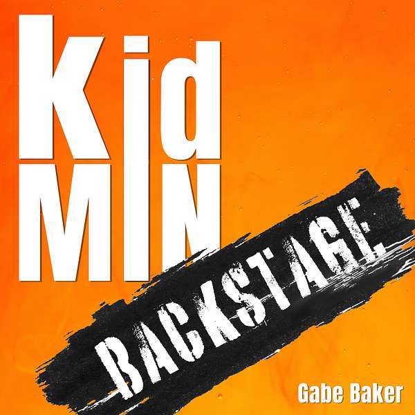 KidMin Backstage Podcast Artwork Image