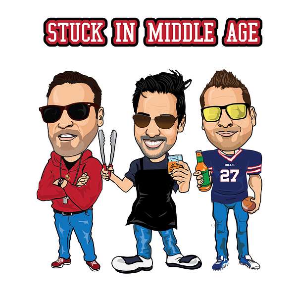 Stuck In Middle Age Podcast Artwork Image