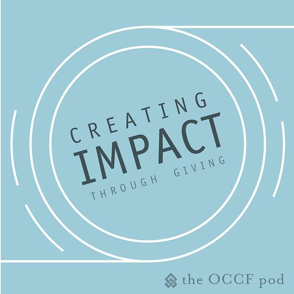 Creating Impact Through Giving  Podcast Artwork Image