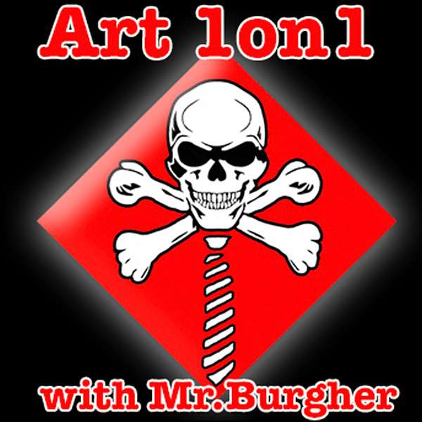 Art 1on1 with Mr. Burgher Podcast Artwork Image