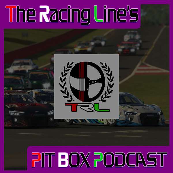 The Racing Line's Pit Box Podcast Podcast Artwork Image