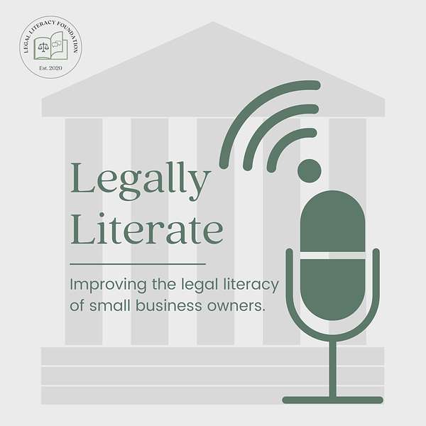 Legally Literate Podcast Artwork Image