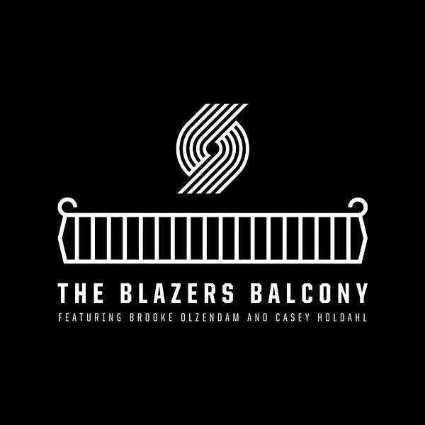 The Blazers Balcony Podcast Artwork Image