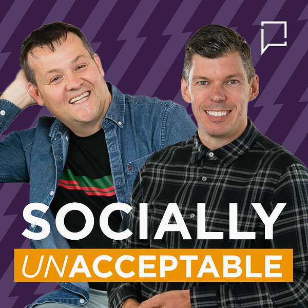Socially Unacceptable Podcast Artwork Image