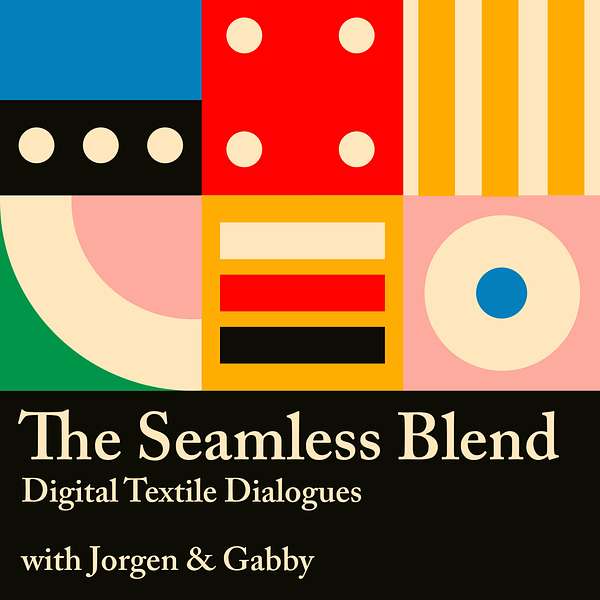 The Seamless Blend - Digital Textile Dialogues Podcast Artwork Image