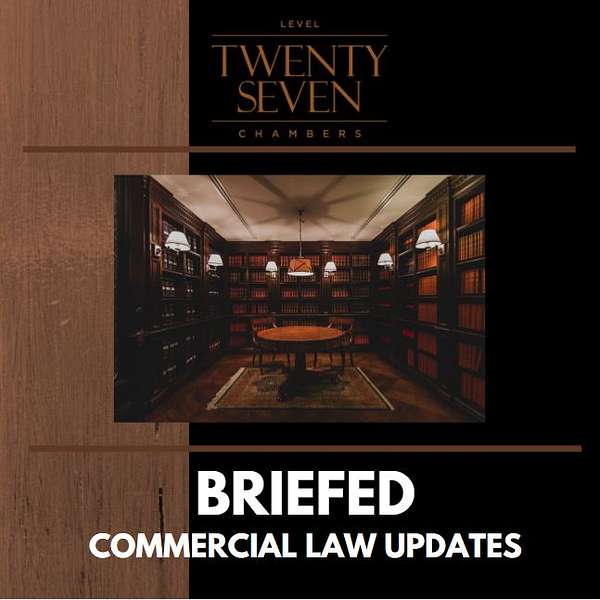 Briefed: Commercial Law Updates Podcast Artwork Image
