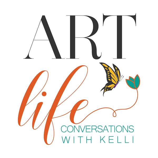 Art Life Conversations with Kelli Folsom Podcast Artwork Image