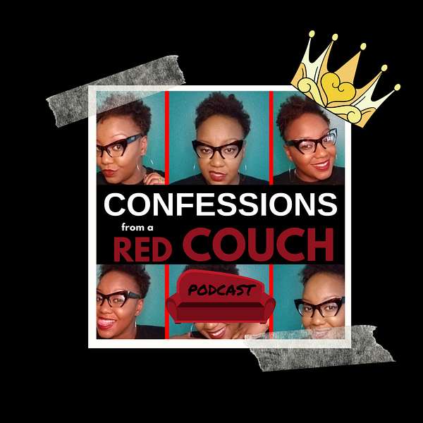 The Confessions From a Red Couch Podcast Artwork Image
