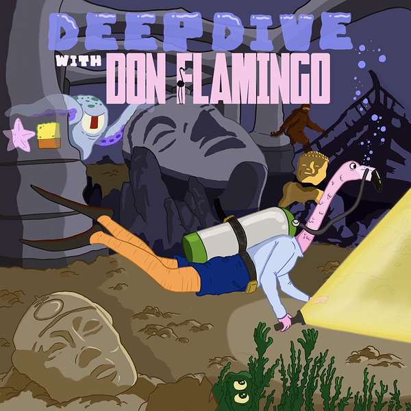 Deep Dive with Donnie Flamingo Podcast Artwork Image