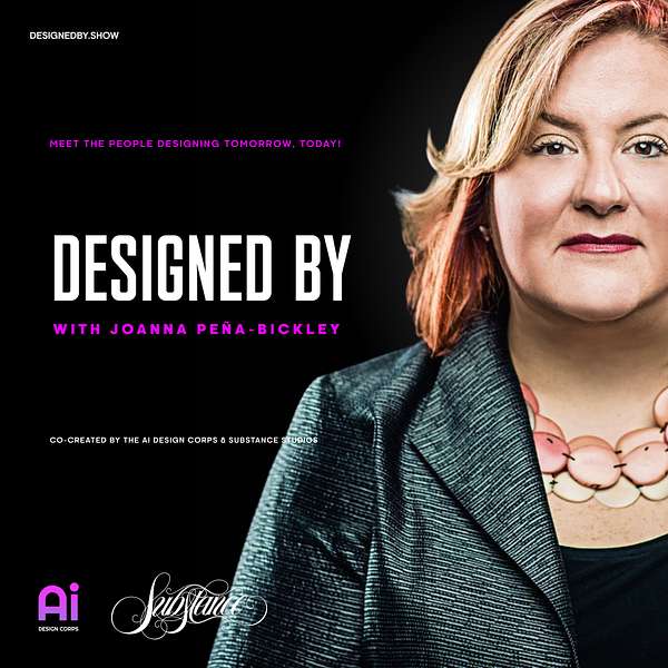 Designed By with Joanna Peña-Bickley Podcast Artwork Image
