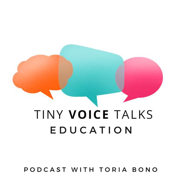 Tiny Voice Talks Education Podcast Artwork Image