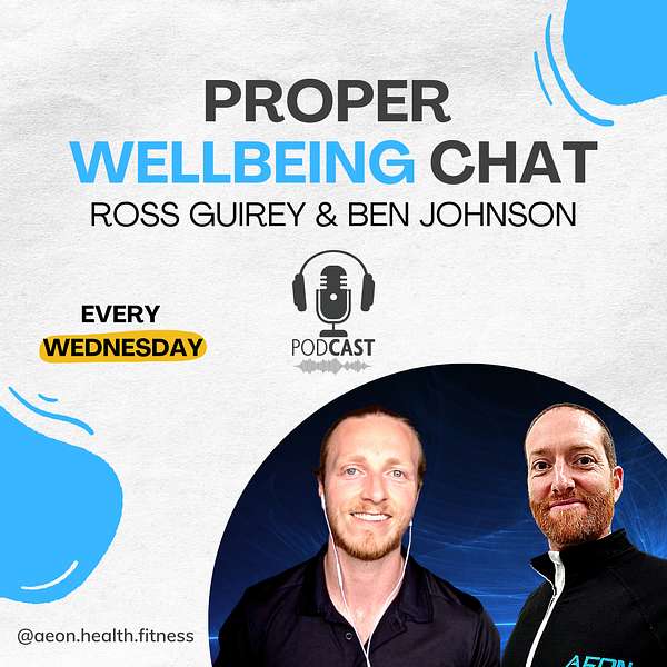 Proper Wellbeing Chat Podcast Artwork Image