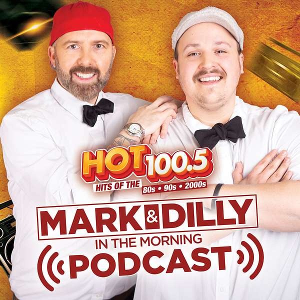 Mark and Dilly in The Morning Podcast Artwork Image