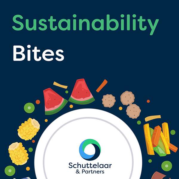 Sustainability Bites Podcast Artwork Image