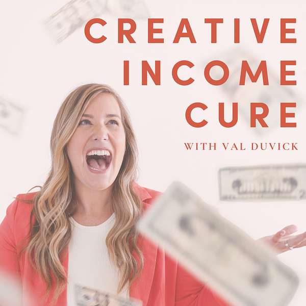 Creative Income Cure Podcast Artwork Image