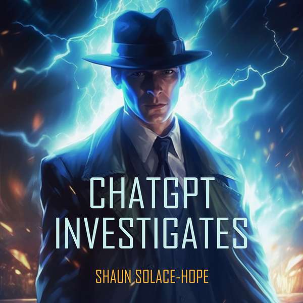 ChatGPT Investigates Podcast Artwork Image