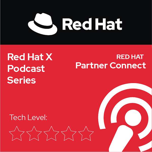Red Hat X Podcast Series Podcast Artwork Image