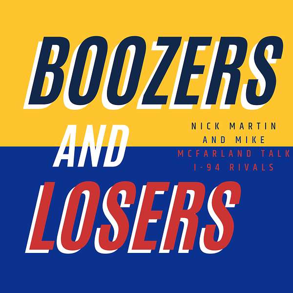 Boozers and Losers Podcast Artwork Image