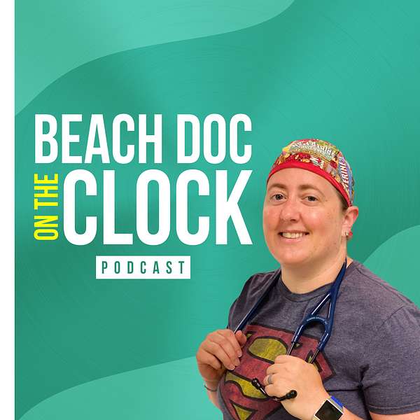 Beach Doc on the clock Podcast Artwork Image